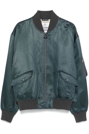 Bomber Bernardo in misto lino VIVIENNE WESTWOOD | 33040004W00VWP404